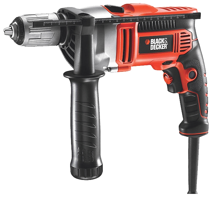 Black+Decker KR705K - дрель ударная (Orange/Black) купить в интернет-магазине icover