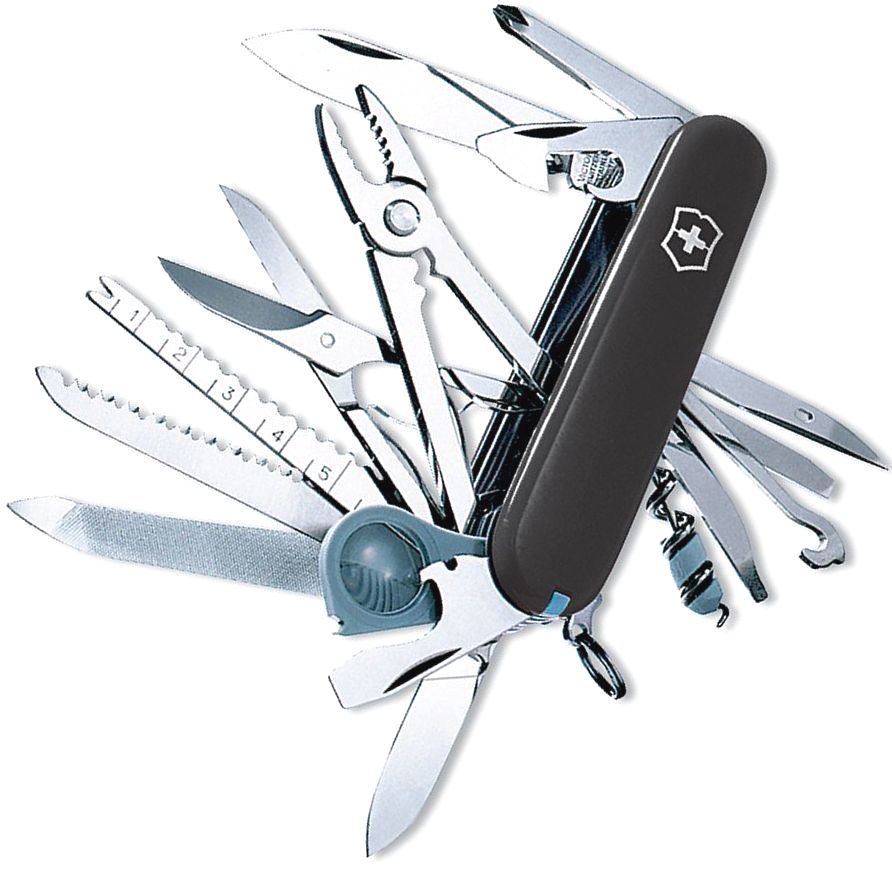 

Нож перочинный Victorinox SwissChamp 1.6795.3 (Black)