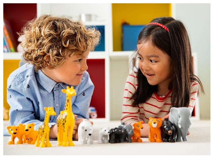 Классический конструктор Lego Education PreSchool Дикие животные 45012 (Multicolor) купить в интернет-магазине icover