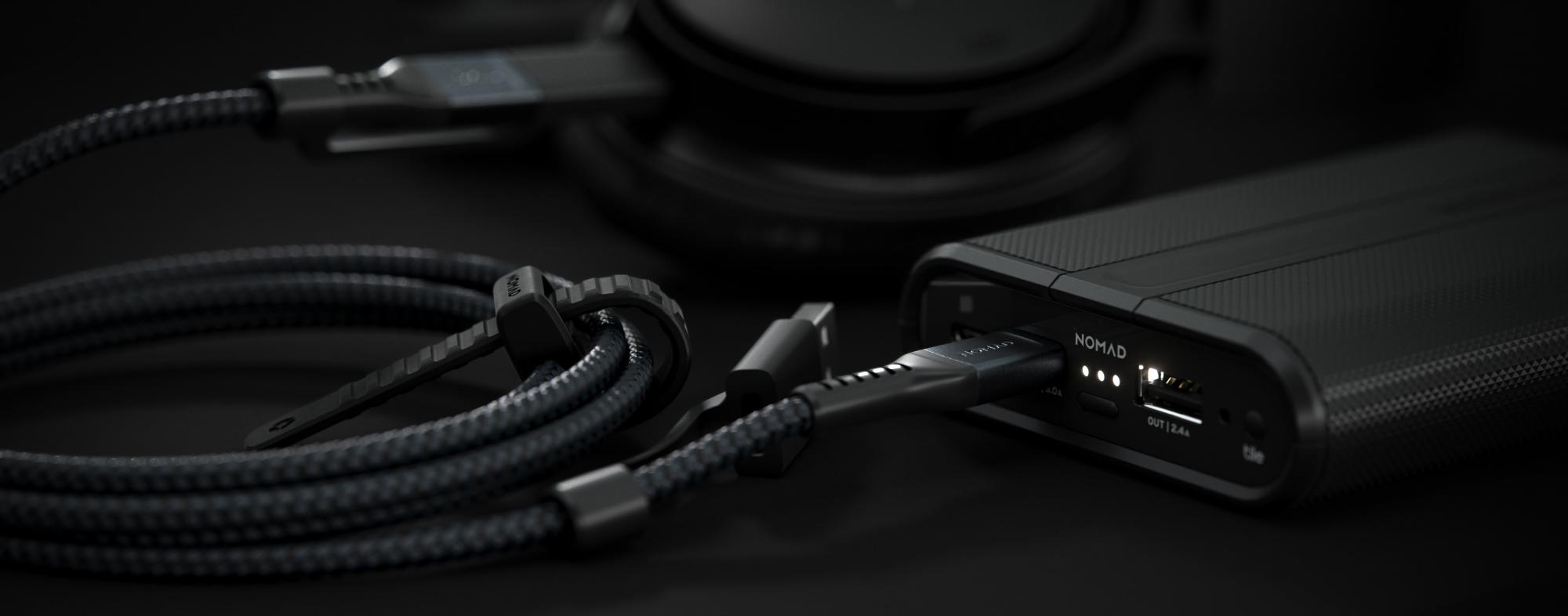 Кабель Nomad Universal Kevlar USB-C/USB-A/microUSB 1.5m (NM0191C090) купить в интернет-магазине icover
