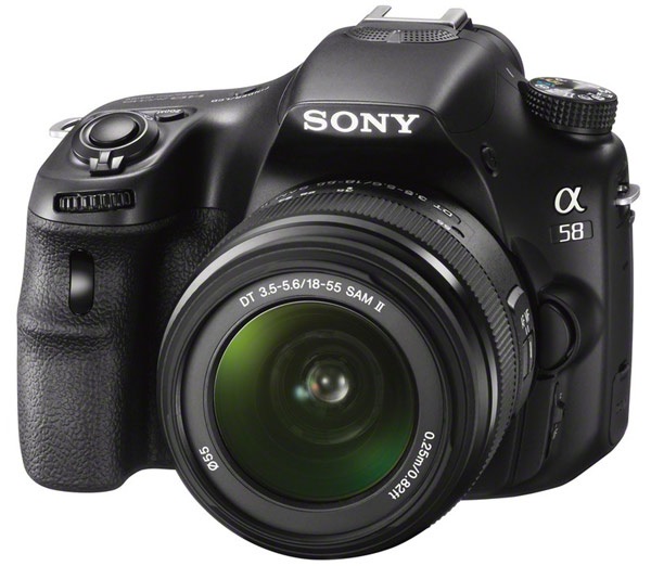 Фотоаппарат Sony Alpha SLT-A58 Kit (18-55 mm) Black купить в интернет-магазине icover