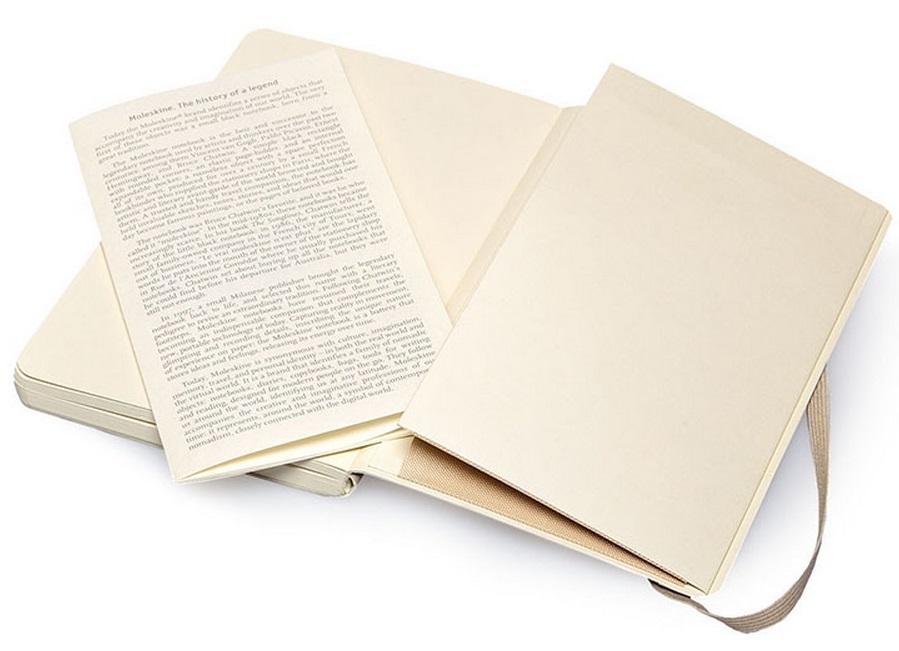Нелинованный блокнот Moleskine Classic Soft Large QP618G4 (Beige) купить в интернет-магазине icover