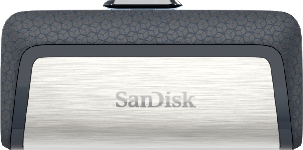 Флеш-накопитель SanDisk Ultra Dual (SDDDC2-032G-G46) USB-C/A 32GB (Silver) купить в интернет-магазине icover