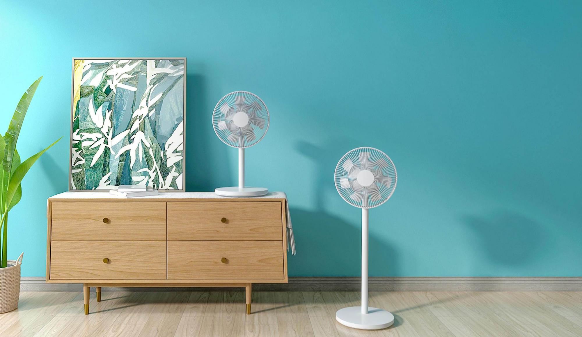 Напольный вентилятор Xiaomi Mi Smart Standing Fan 2 Lite (White) купить в интернет-магазине icover