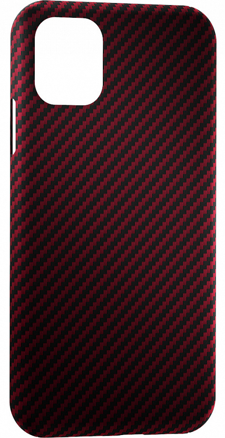 

Чехол Annet Mancini Carbon Series (AM-11-K-RD) для iPhone 11 (Red Matte)
