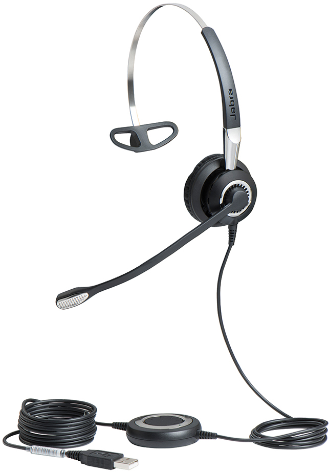 

Гарнитура Jabra BIZ 2400 II Mono USB UC 3-1 (2496-829-209)
