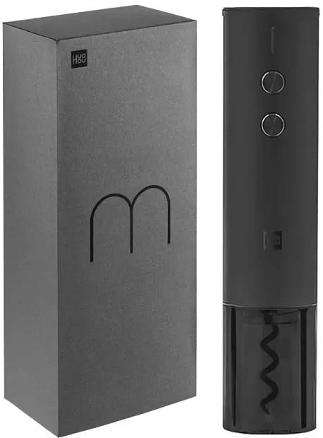Электрический штопор HuoHou Wine Electric Bottle Opener (Black) купить в интернет-магазине icover