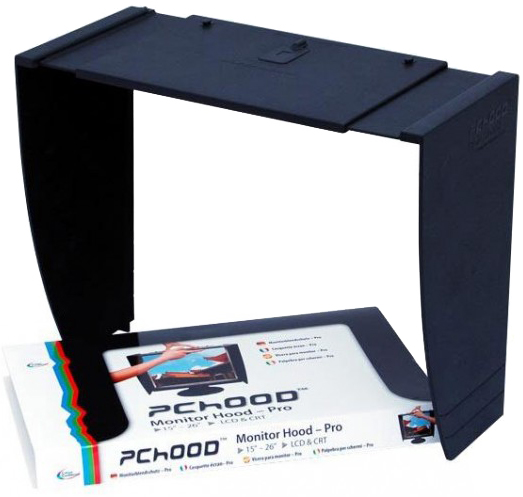 PChOOD Monitor Hood Pro (DEA-01) - козырек для монитора (Black) купить в интернет-магазине icover