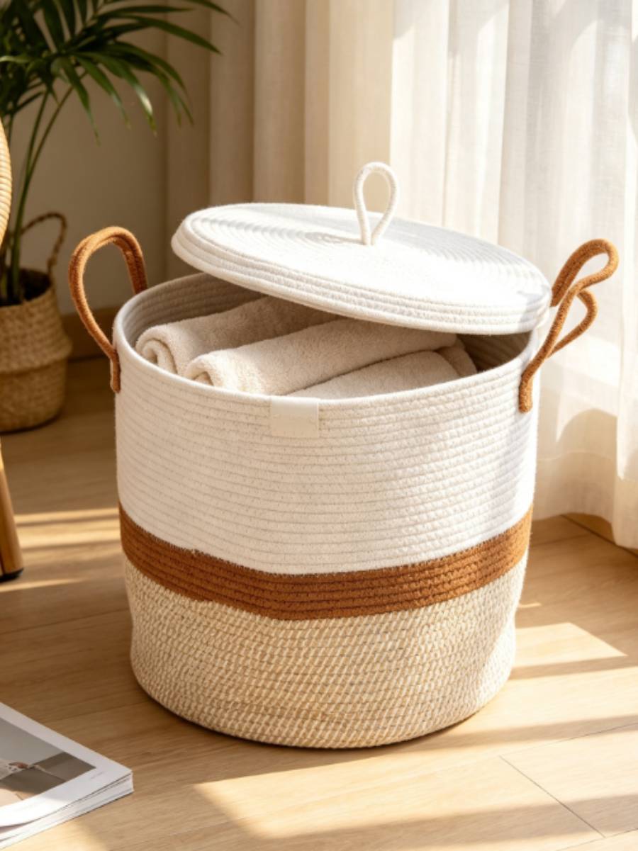 Купить тканевая корзина ridberg m с крышкой (white/beige) в Москве. В нашем каталоге интернет-магазина icover.ru вы можете ознакомиться с ценами, подробным описанием, фотографиями и техническими характеристиками. Низкие цены. Высокое качество. Доставка по России. Заказать товары по телефону +7(495)229-39-50 Тканевая корзина Ridberg M с крышкой (White/Beige) купить в интернет-магазине icover