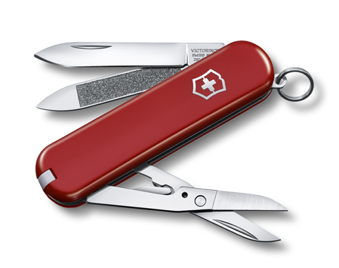 

Многофункциональный складной нож Victorinox Classic Executive 0.6423 (Red)