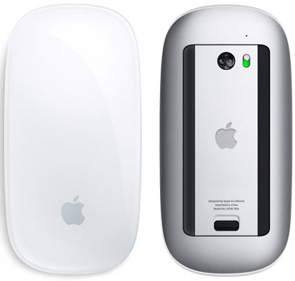 Apple Magic Mouse (MB829ZM/A) беспроводная мышь  купить в интернет-магазине icover