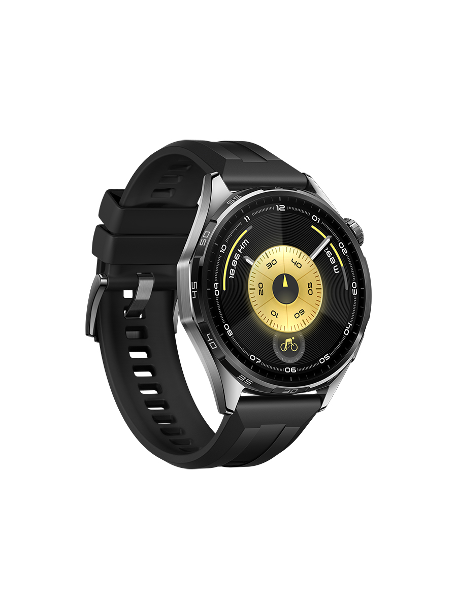 Смарт-часы HUAWEI Watch GT 6 46 mm 55020FWF (Black Elast) купить в интернет-магазине icover