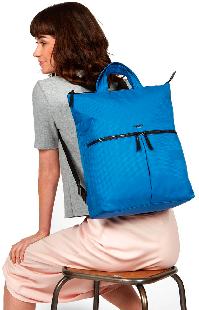 Сумка-рюкзак Knomo Reykjavik (129-402-NTB) для ноутбука 15" (Blue) купить в интернет-магазине icover