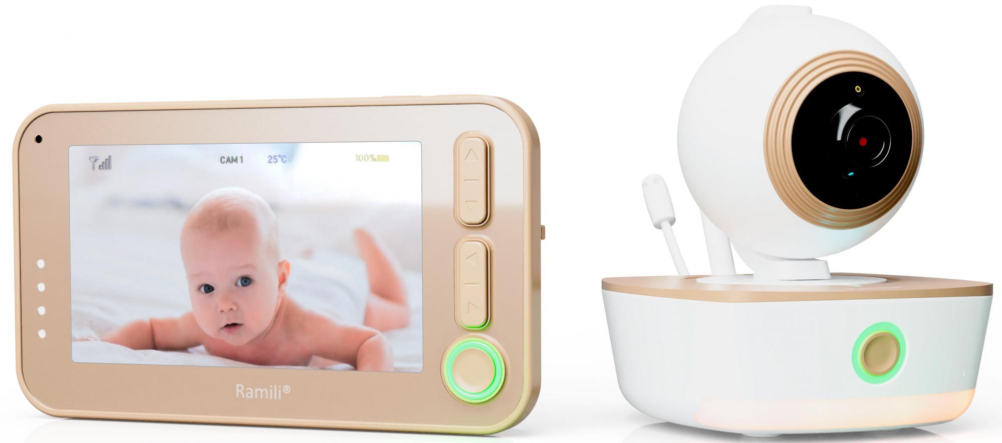 Видеоняня Ramili Baby RV1300X3 (Gold) купить в интернет-магазине icover