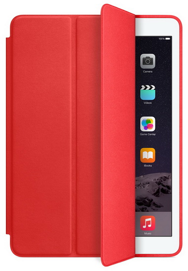 Apple iPad Air 2 Smart Case (MGTW2ZM/A) - чехол для iPad Air 2 (Red) купить в интернет-магазине icover