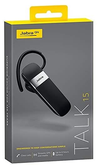 Моно-гарнитура Jabra Talk 15 Bluetooth (Black) купить в интернет-магазине icover