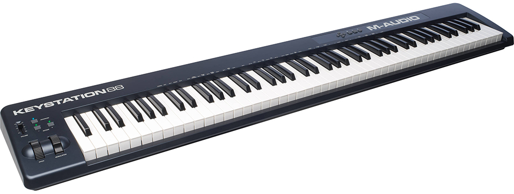 M-Audio Keystation 88 II - MIDI-клавиатура (Blue) купить в интернет-магазине icover