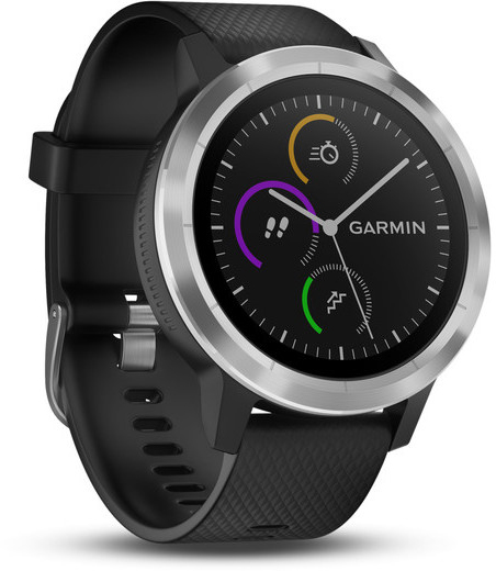 Умные часы Garmin Vivoactive 3 010-01769-02 (Black/Steel) купить в интернет-магазине icover