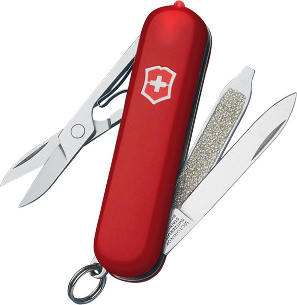 Многофункциональный нож-брелок Victorinox Classic SwissLite 58 мм 0.6228 (Red) купить в интернет-магазине icover