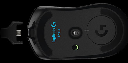 Игровая мышь Logitech G403 Prodigy Wireless 910-004817 (Black) купить в интернет-магазине icover