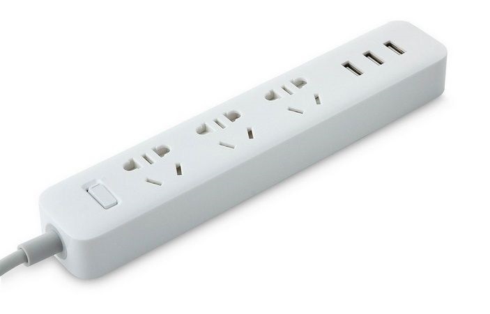 Сетевой фильтр Xiaomi Mi Power Strip 3xUSB NRB4030GL (White) купить в интернет-магазине icover