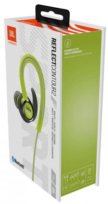 Bluetooth-наушники с микрофоном JBL Reflect Contour 2 (Green) купить в интернет-магазине icover
