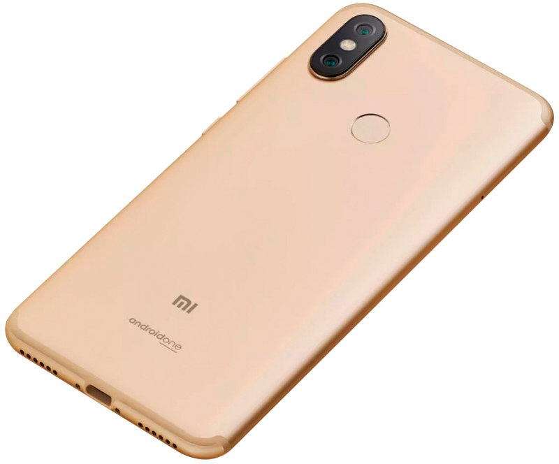 Смартфон Xiaomi Mi A2 64Gb M1804D2SG (Gold) купить в интернет-магазине icover