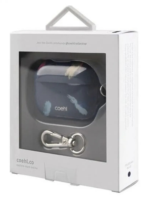 Чехол Uniq COEHL (AIRPODSPRO-REVBLU) для AirPods Pro (Reverie Blue) купить в интернет-магазине icover