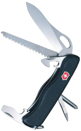 

Нож перочинный Victorinox Trailmaster Military One Hand 0.8463.MW3 (Black)