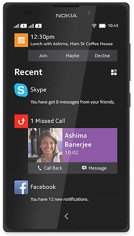 Смартфон Nokia XL Dual Sim (Black) купить в интернет-магазине icover