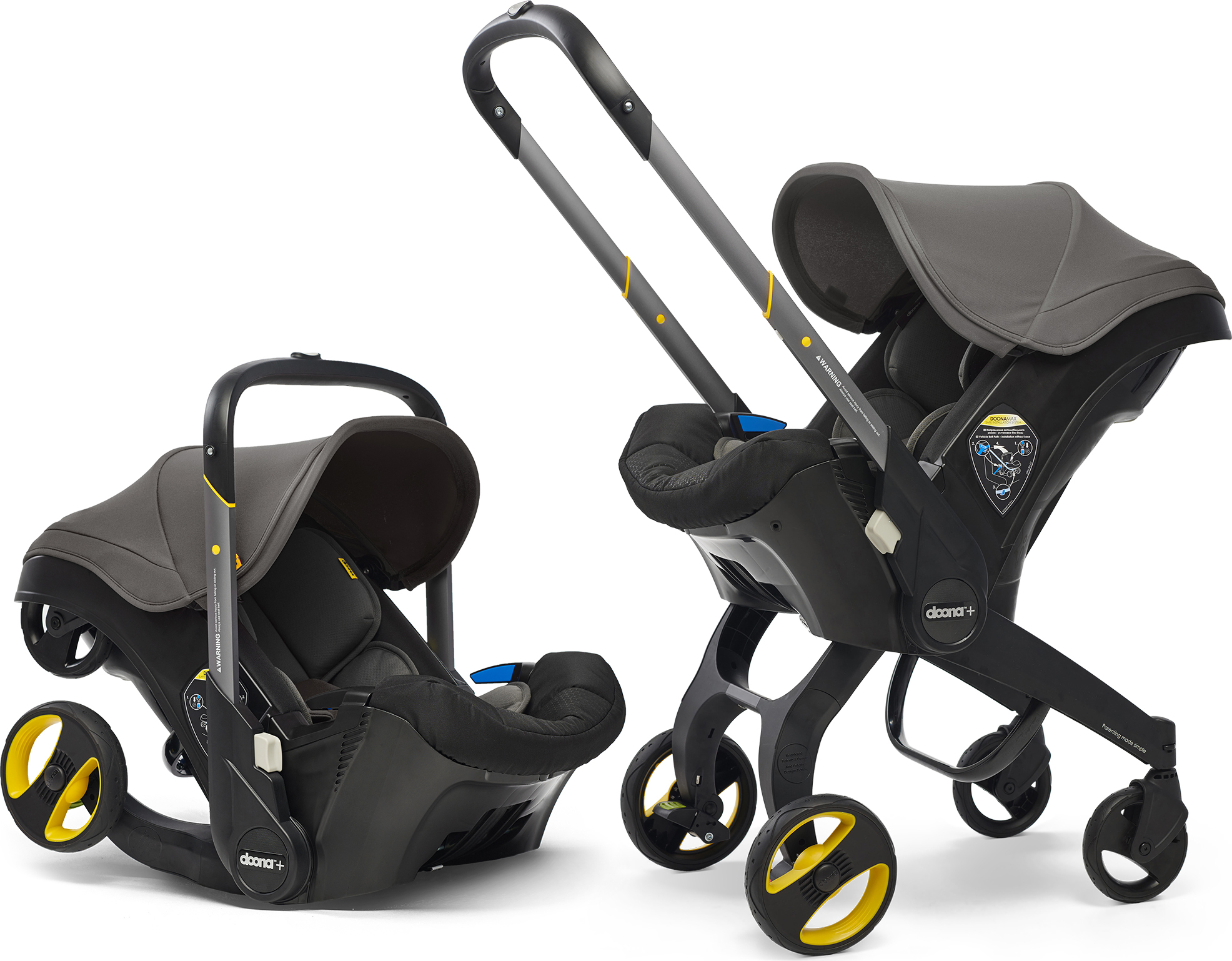 

Коляска-автокресло Doona Infant Car Seat 0+ (Grey Hound)
