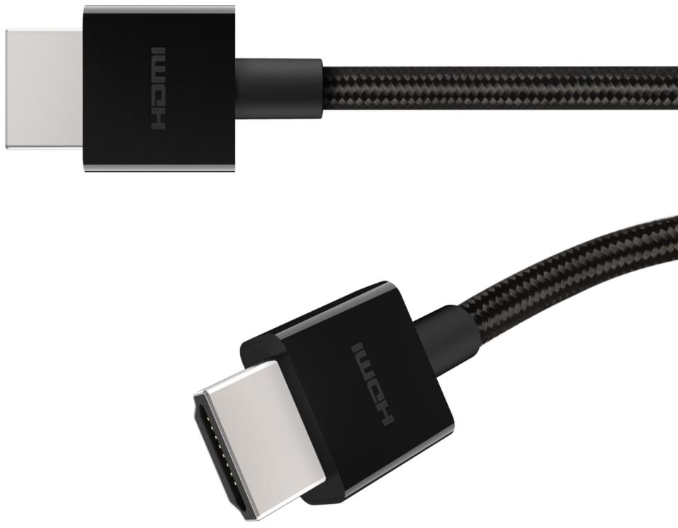 Кабель Belkin Ultra HD High Speed 4К/8К HDMI 2.1 (AV10176bt1M-BLK) 1м (Black) купить в интернет-магазине icover