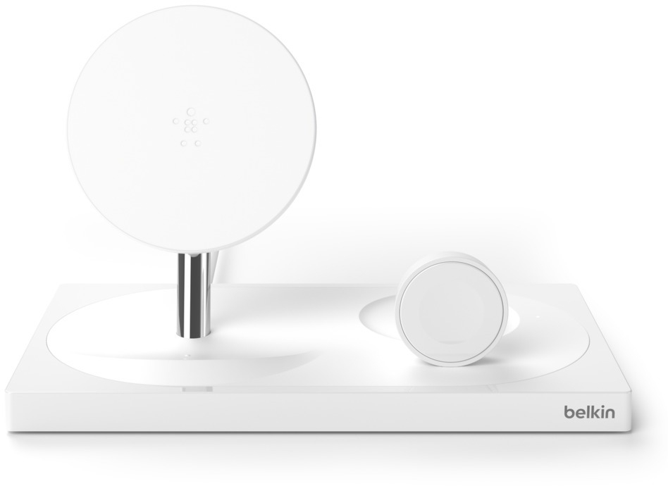 Беспроводное зарядное устройство Belkin 3-in-1 Wireless Charger Special Edition (WIZ004vfWH-APL) для iPhone, AirPods и Apple Watch (White) купить в интернет-магазине icover