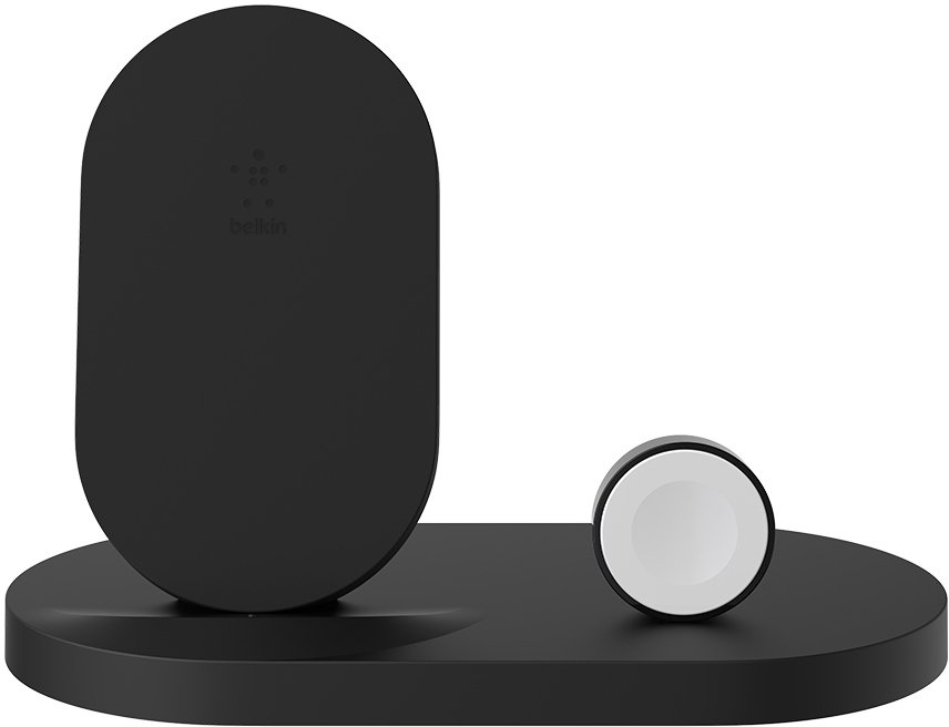 Беспроводная док-станция Belkin BoostUp F8J235vfBLK для iPhone/Apple Watch (Black) купить в интернет-магазине icover