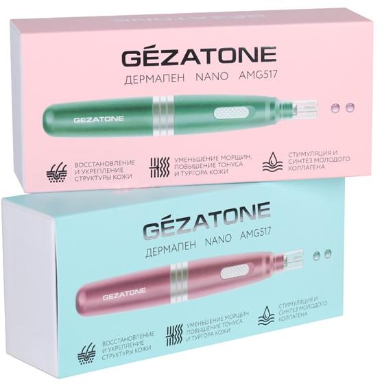 Прибор для ухода и массажа лица Gezatone AMG517 (Pink) купить в интернет-магазине icover