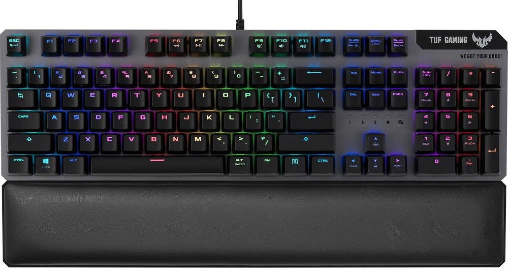 Игровая клавиатура Asus TUF Gaming K7 Linear 90MP0191-B0RA00 (Black) купить в интернет-магазине icover