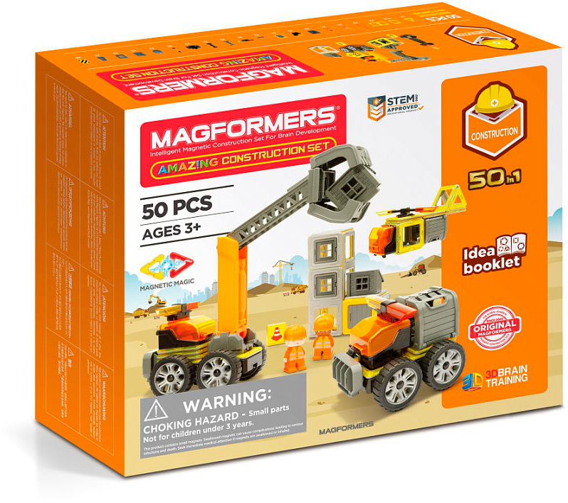 

Магнитный конструктор Magformers Amazing Construction Set (717004)