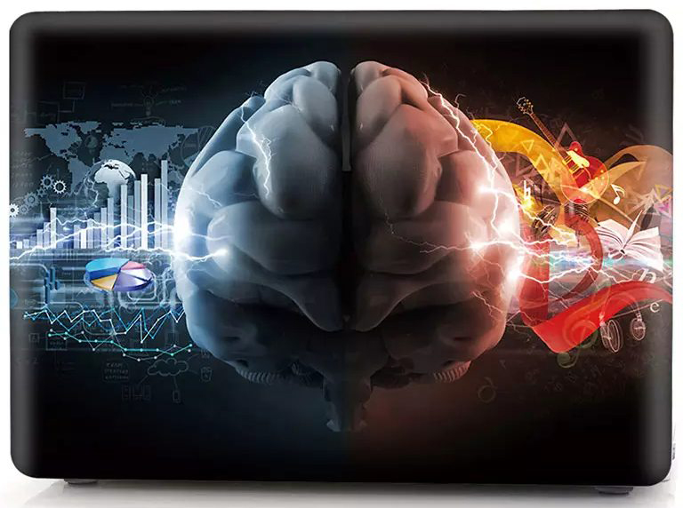 

Накладка i-Blason Cover для MacBook Air 13 2018 (Shine left and right brain)