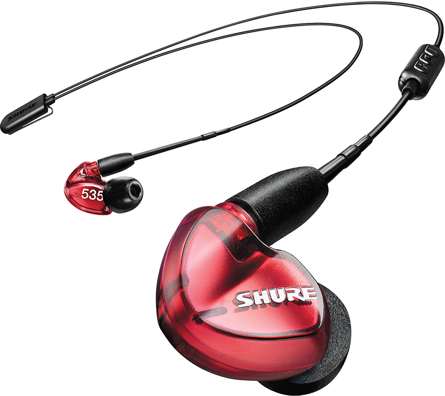 

Bluetooth-наушники с микрофоном Shure SE535LTD+BT2-EFS (Red)