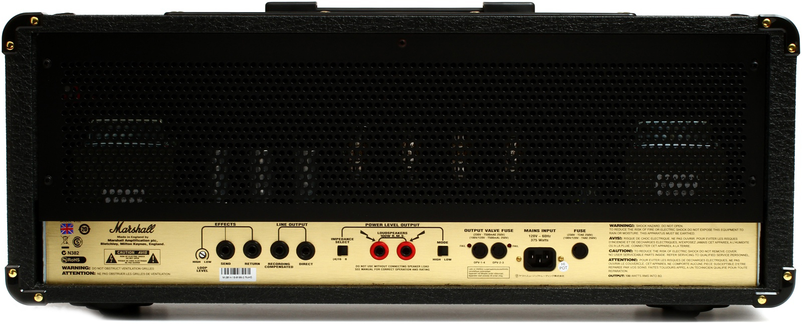 Гитарный усилитель Marshall JCM900 4100 (Black) купить в интернет-магазине icover