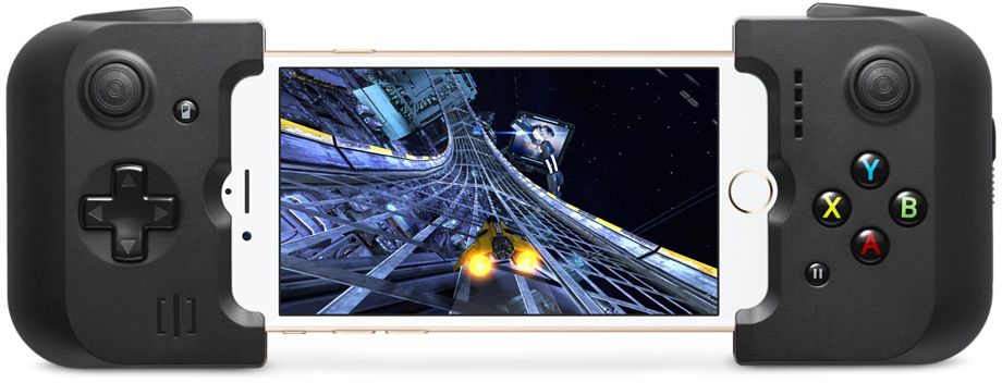 Игровой контроллер Gamevice Controller GV156 для iPhone (Black) купить в интернет-магазине icover