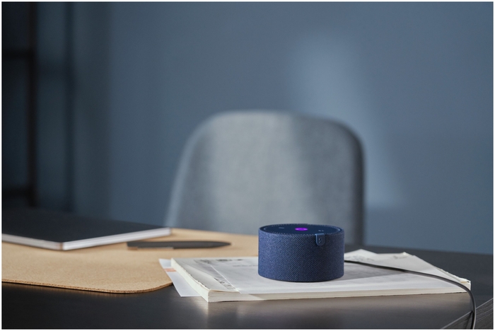 Умная колонка Яндекс.Новая Станция Мини без часов YNDX-0021 (Blue) купить в интернет-магазине icover