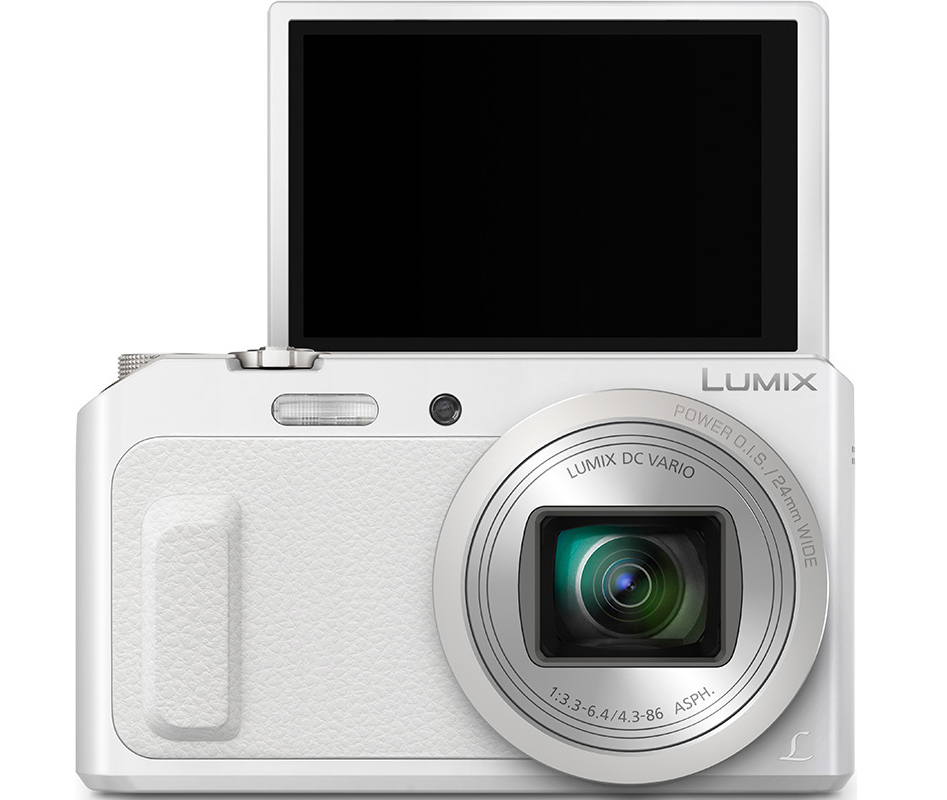 Panasonic Lumix (DMC-TZ57EE-W) - цифровой фотоаппарат (White) купить в интернет-магазине icover