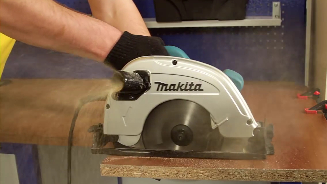 Makita 5704R (129984) - дисковая пила (Blue) купить в интернет-магазине icover