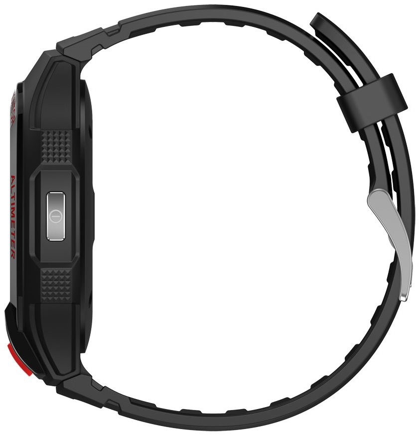 Alcatel GO Watch SM03 - умные часы с пульсометром (Black/Dark Red) купить в интернет-магазине icover