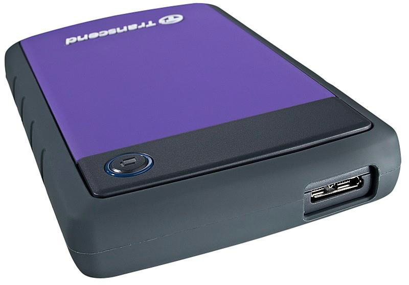 Внешний жесткий диск Transcend StoreJet 25H3 2Tb USB 3.0 TS2TSJ25H3P (Purple) купить в интернет-магазине icover