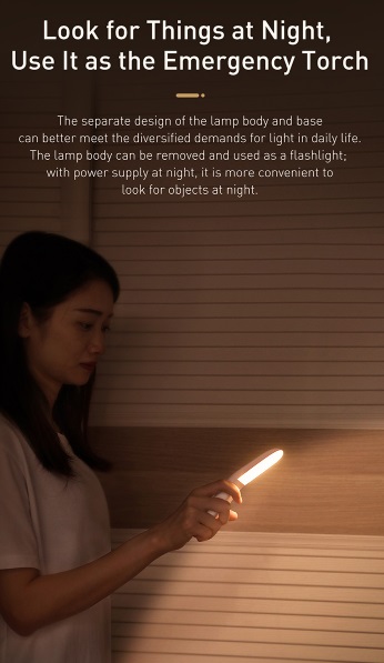 Светильник-ночник Baseus Sunshine Series Human Body Induction Aisle Light Natural (DGSUN-GA02) купить в интернет-магазине icover