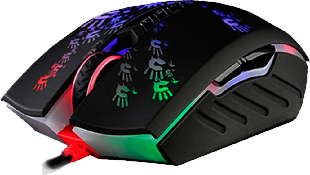 A4Tech Bloody A6 Blazing - игровая проводная мышь (Black) купить в интернет-магазине icover