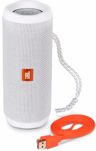 Беспроводная колонка JBL Flip 4 JBLFLIP4WHT (White) купить в интернет-магазине icover
