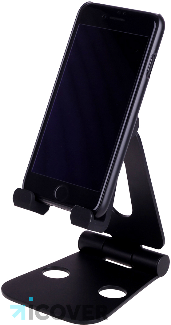 Универсальная подставка-держатель Seenda Aluminum Foldable Phone Bracket Tablet Stand (Black) купить в интернет-магазине icover